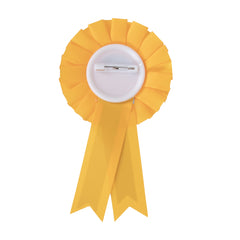 Happy Birthday Ribbon Pin Badge