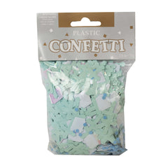 Pastel Blue Cross Confetti