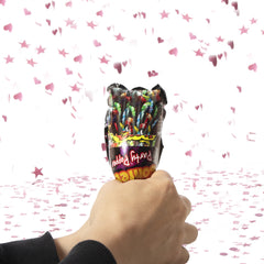 Pink Confetti Poppers Value Pack
