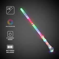 America 250 LED Flashing Prism Sword