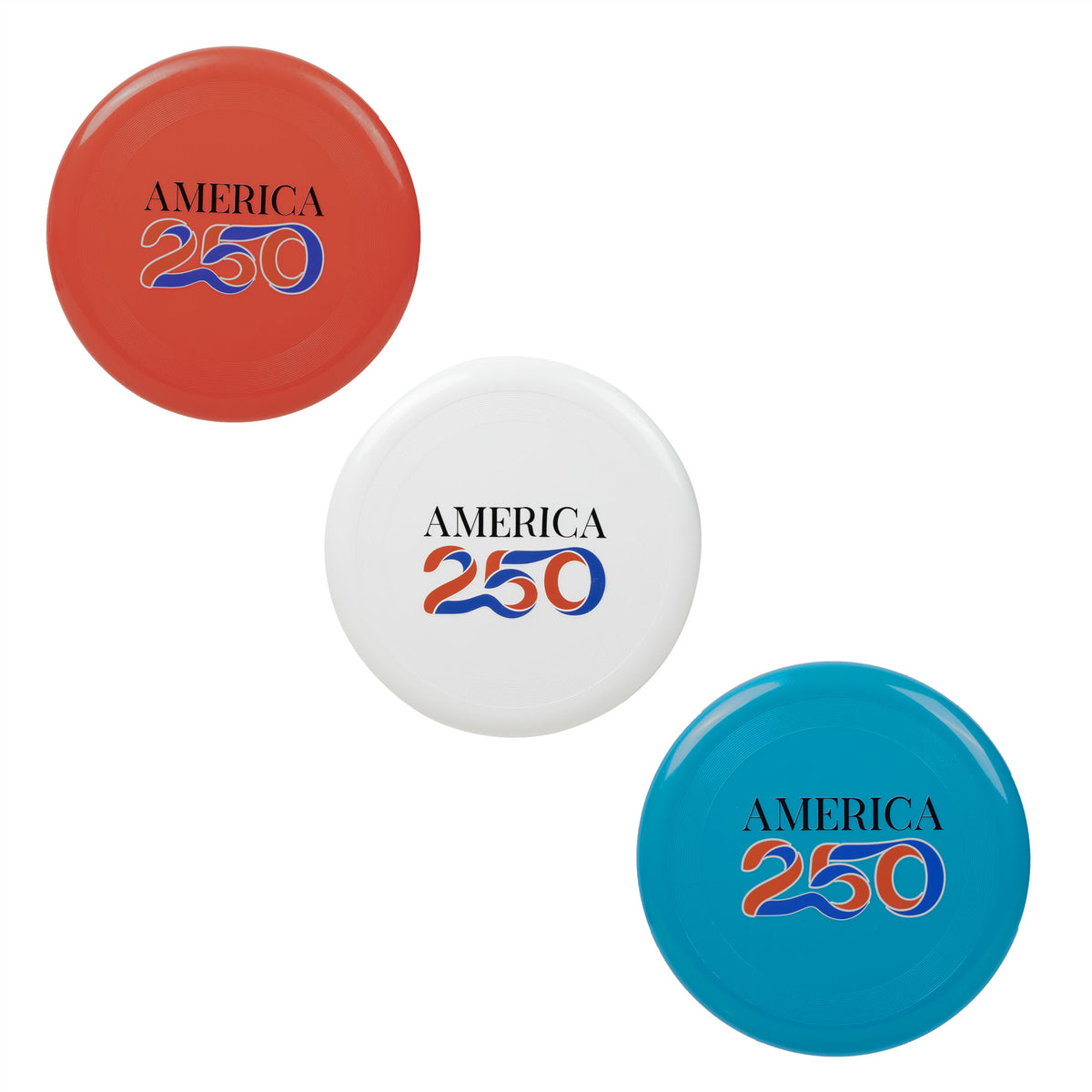 America 250 Patriotic 10" Flying Discs