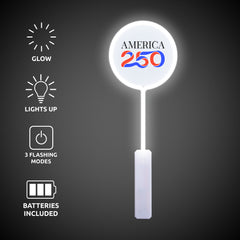 America 250 LED 18" Circle Wand