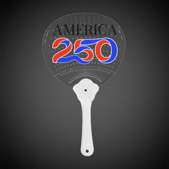 America 250 LED Hand Fan