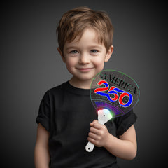 America 250 LED Hand Fan