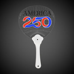 America 250 LED Hand Fan