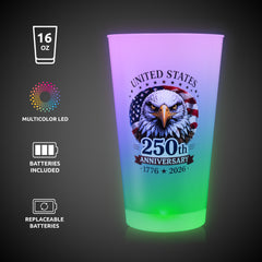 250th Anniversary LED 16 oz. Cup