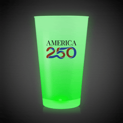 America 250 LED 16 oz. Cup