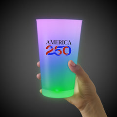 America 250 LED 16 oz. Cup