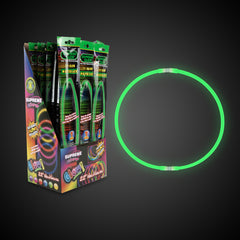 Green Glow Necklaces Retail Counter Display