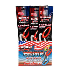 Patriotic Glow Bracelets Retail Display