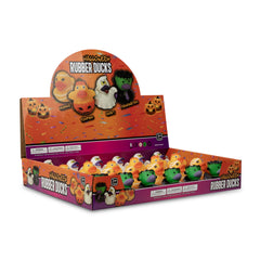 Halloween Assorted 4" Rubber Ducks Retail Display