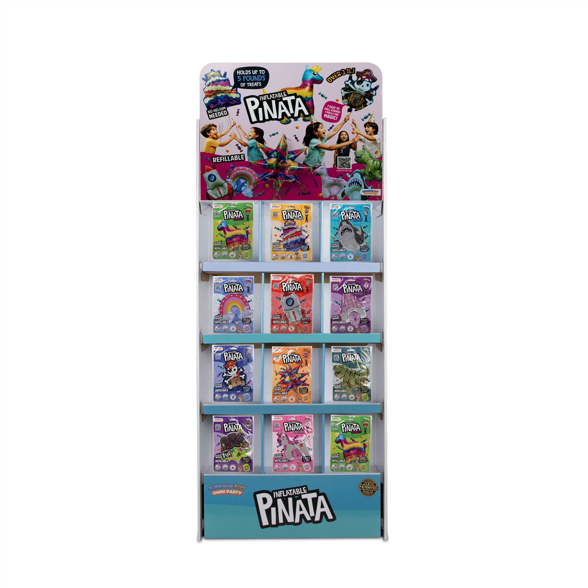 Inflatable Piñatas Retail Floor Display – Windy City Novelties