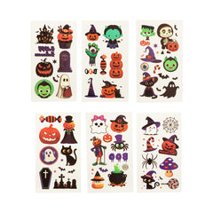 Halloween Temporary Tattoos Retail Hanging Display