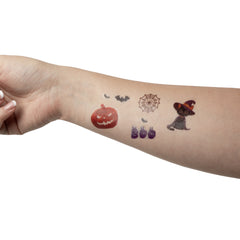 Halloween Temporary Tattoos Retail Hanging Display