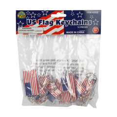 American Flag Keychains