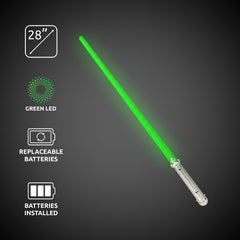LED Green Light Saber