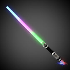 LED Rainbow Crystal Ball Sword
