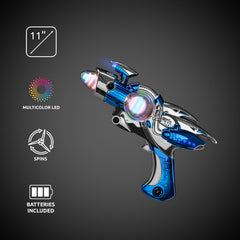 LED Space Flash Blaster Gun