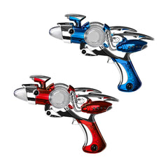 LED Blue or Red Space Flash Blaster Gun