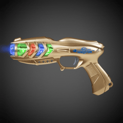 LED Spinning Orb Gun