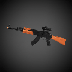 LED AK7744B Toy Rifle