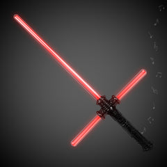 LED Red Detachable Tri-Saber Sword with Sound