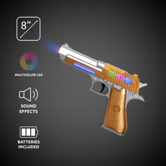 LED Plated Laser Pistol