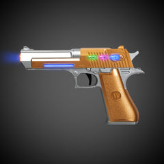 LED Plated Laser Pistol