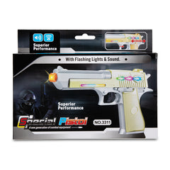 LED Plated Laser Pistol