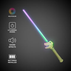 LED Dinosaur Sword with Sound
