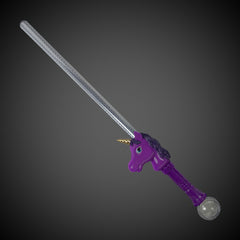 LED Purple Unicorn Sword