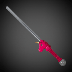 LED Pink Unicorn Sword