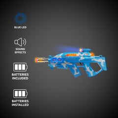 LED Special Forces P90 Gun with Sound